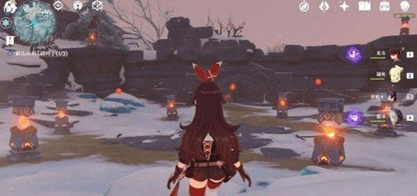 原神星荧洞窟三个火仙灵解锁方法