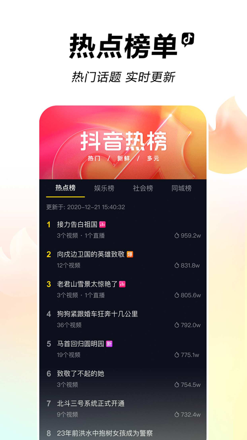抖音极速版21.9