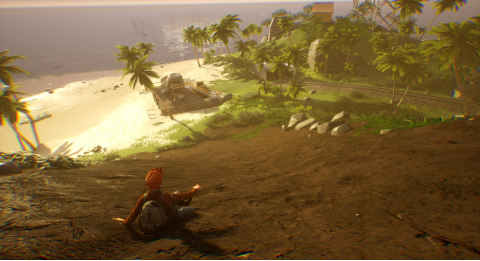 独自在荒岛上修飞机，冒险解谜新作彼岸晴空免费试玩