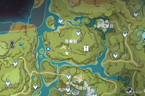 原神须弥地灵龛位置分布图2022