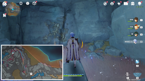 原神层岩巨渊化石墙壁在哪 层岩巨渊化石墙壁位置介绍