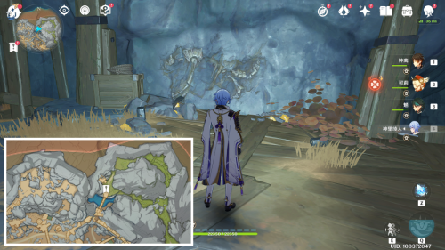 原神层岩巨渊化石墙壁在哪 层岩巨渊化石墙壁位置介绍