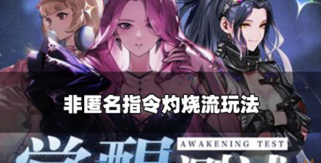 非匿名指令灼烧流怎么玩 灼烧流阵容玩法攻略
