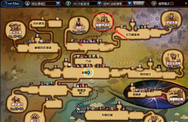 dnf暗精灵遗迹在哪 暗精灵遗迹入口介绍