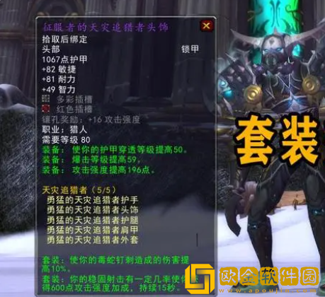 WLK怀旧服猎人T8套装效果分析 射击猎人崛起