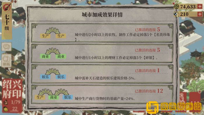 江南百景图绍兴十级商行怎么摆 绍兴十级商行摆放攻略