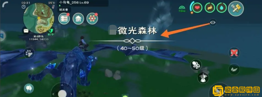 创造与魔法微光森林在哪里 微光森林位置介绍