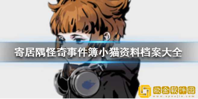 寄居隅怪奇事件簿小猫介绍 小猫资料档案大全