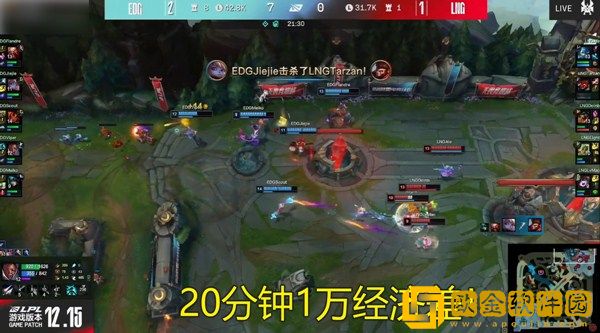 LNG输给EDG，Doinb生死局玩鳄鱼被喷，RNG有望保送！