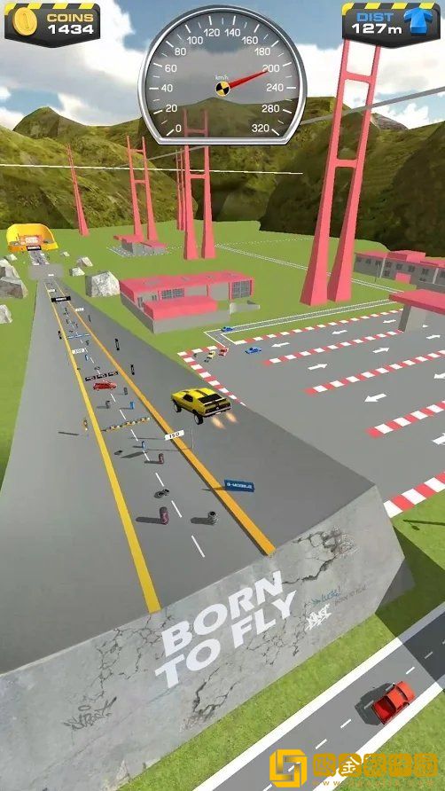 坡道跳车