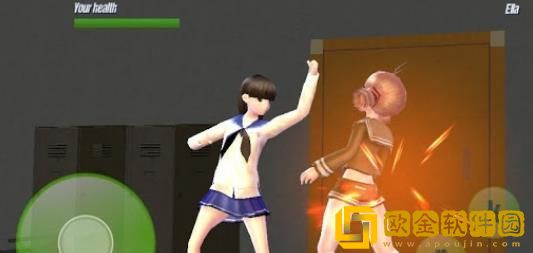 女高中生街头