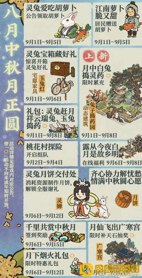 江南百景图手游2022中秋节活动玩法攻略一览
