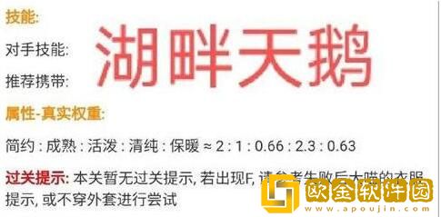 奇迹暖暖湖畔天鹅怎么高分过关 湖畔天鹅高分攻略