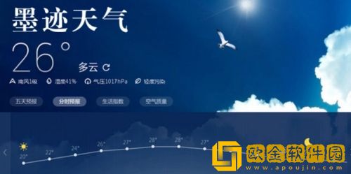 墨迹天气如何设置背景动画 墨迹天气背景动画设置方法