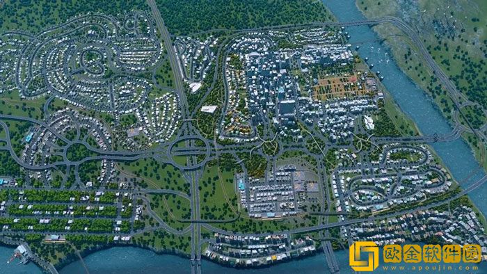 城市天际线布局和规划路网 城市怎么规划