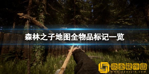 森林之子游戏资源分布在哪 地图全物品标记