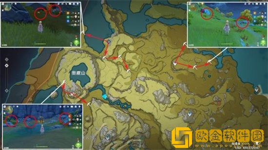 原神石珀哪里有 原神石珀分布图