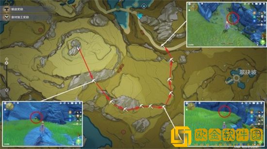 原神石珀哪里有 原神石珀分布图