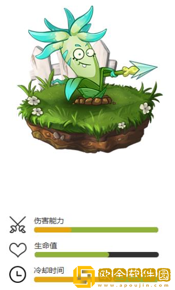 植物大战僵尸2长枪球兰植物好用吗-植物大战僵尸2长枪球兰技能属性详情分享查看
