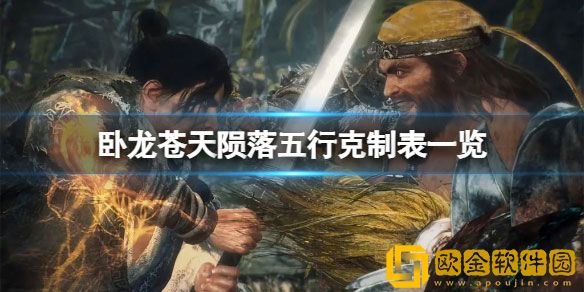 卧龙苍天陨落五行相克顺序是什么 五行克制表