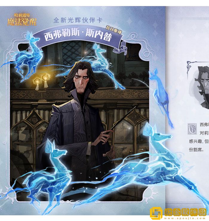 哈利波特魔法觉醒斯内普伙伴卡怎么使用 使用攻略
