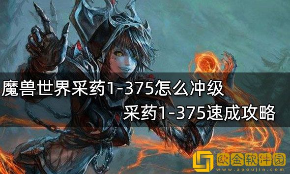 魔兽世界采药1-375怎么冲级快 wlk采药1-375速成攻略