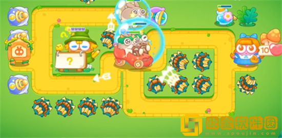 保卫萝卜4绿野奇缘5关怎么过 保卫萝卜4绿野奇缘5关攻略
