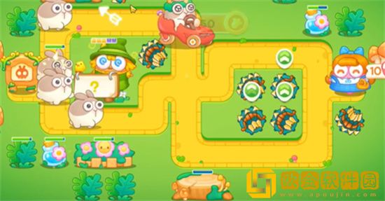 保卫萝卜4绿野奇缘5关怎么过 保卫萝卜4绿野奇缘5关攻略