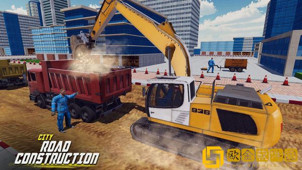 道路施工模拟器