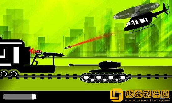 火柴人列车射击