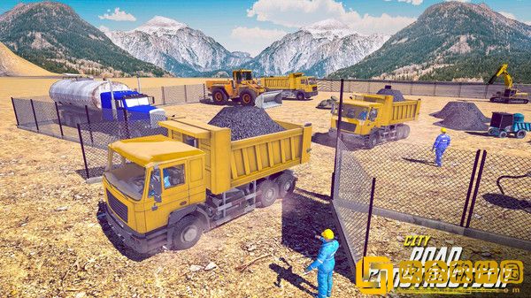 道路施工模拟器