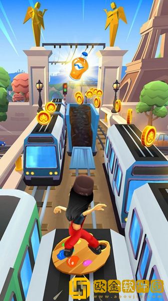 地铁跑酷骑士版本