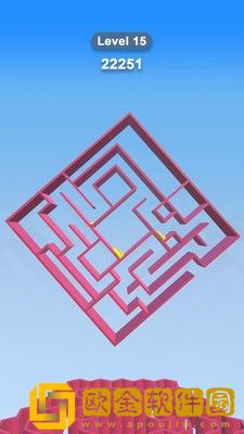 3D滚球迷宫