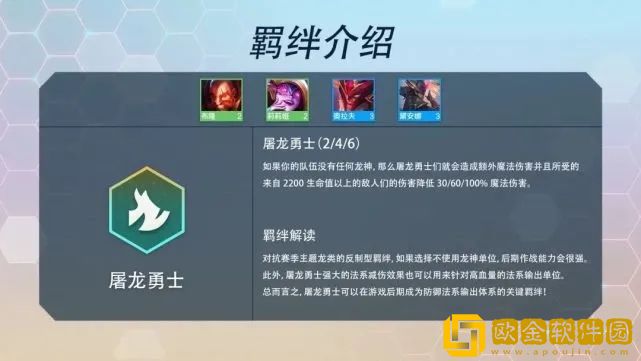 云顶之弈S7羁绊效果大全