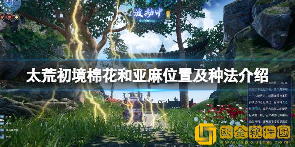 太荒初境亚麻在哪 棉花和亚麻位置及种法介绍