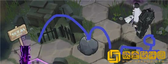 深空之眼葬蝶之墓第二关石头解谜攻略