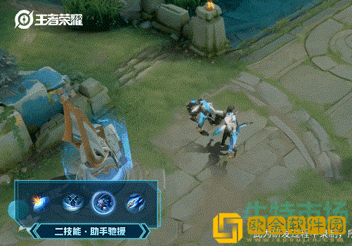 《王者荣耀》鲁班大师匿光启智者新皮肤技能特效