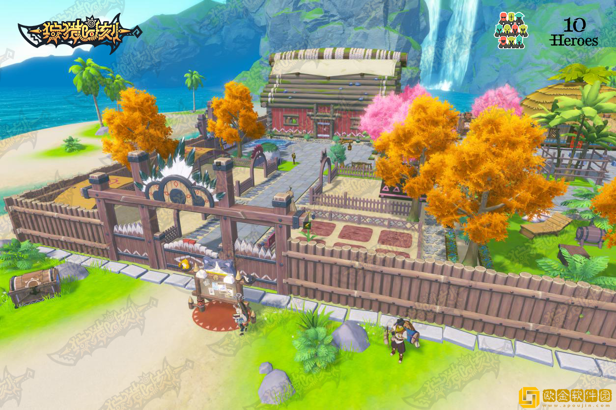 二次元共斗手游《狩猎时刻》定档9月22日上线