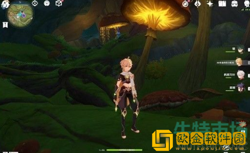 《原神》翠翎恐蕈旁边的锚点位置及解锁攻略