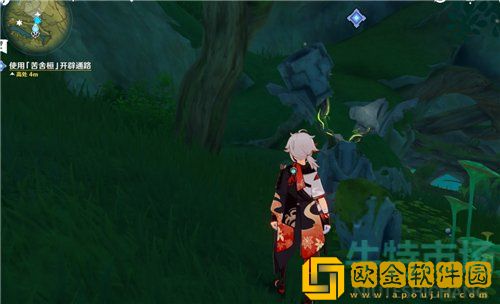 《原神》化城郭神像旁边的草神瞳获取方法