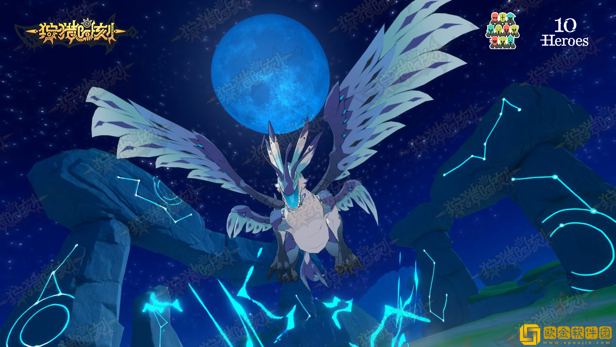 二次元共斗手游《狩猎时刻》定档9月22日上线