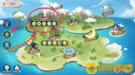 《奥比岛梦想国度》鲜花材料采集方法