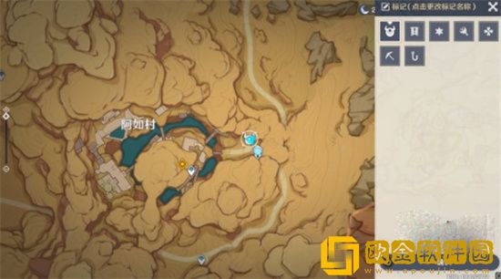 原神静态风景沙漠宝箱位置一览