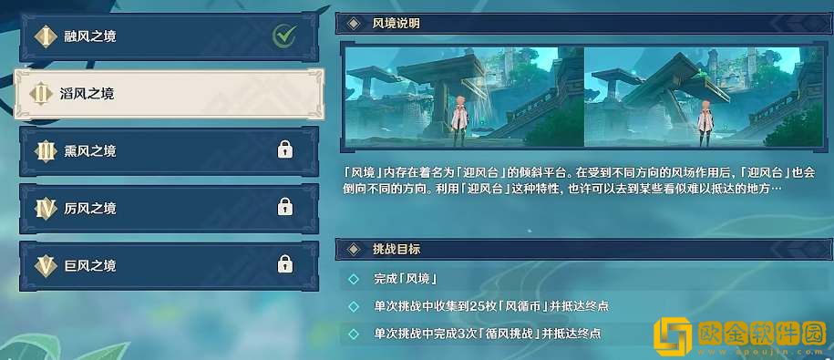 原神徇察五风第二天滔风之境满奖励怎么过
