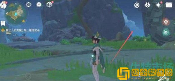 《原神》死兆星号上去方法