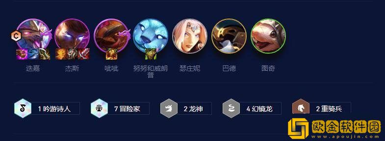 云顶之弈冒险家阵容S7.5怎么玩