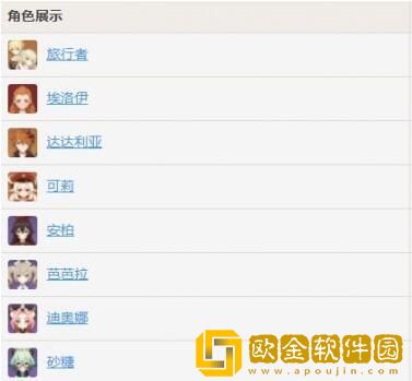 原神自由的指引哪些角色需要？自由的指引所需角色介绍图片2