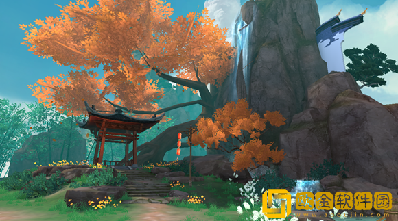 新笑傲江湖手游华山历江湖拍照 华山拍照地点大全图片5