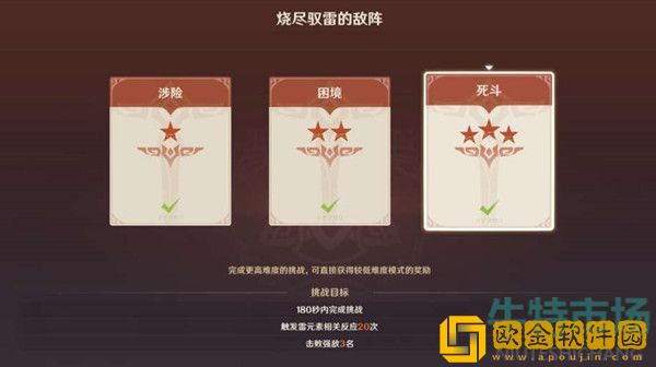 《原神》残像暗战第三天烧尽驭雷的敌阵通关攻略