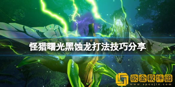 怪物猎人崛起曙光黑蚀龙怎么打 曙光黑蚀龙打法技巧介绍